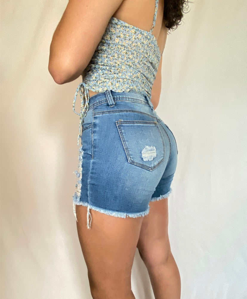 Sienna denim shorts